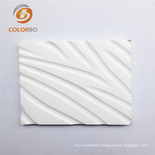 Interior Decoration Material MDF Eco-Friendly Soundproof Wall Covering Board Grade a Fire Resistance Painting Surface Sculpture Acoustic Wall Panel